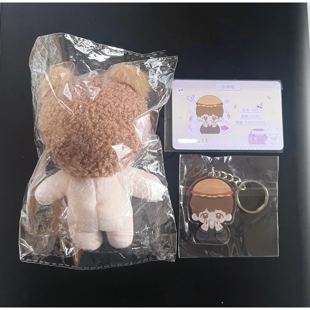 BTS BTS テテ 10cm ぬいぐるみ V マスターぬいぐるみBOOBOOTAE 10cm