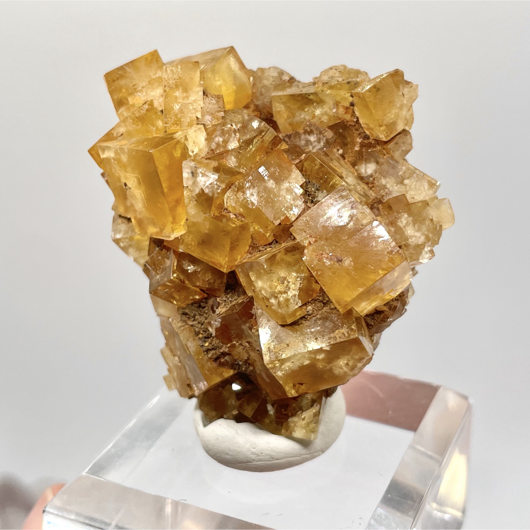 UK Hilton鉱山 フローライト(蛍石) 鉱物標本