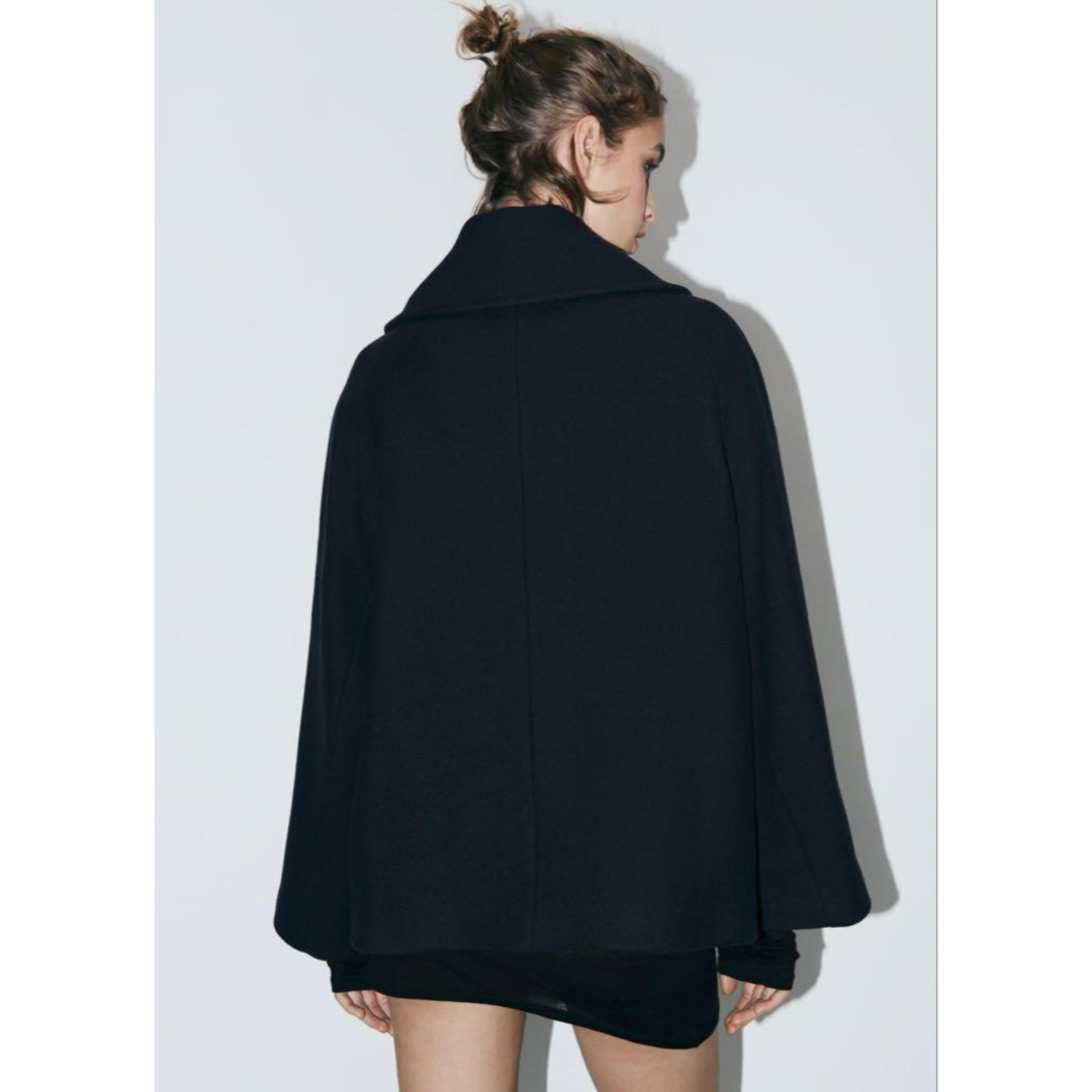 ZARA - ZW COLLECTION ショートウールブレンドコート の通販 by mana