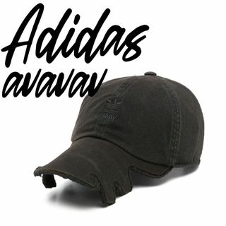 adidas Originals - adidas × avavav Slashed Cap キャップ ブラックの