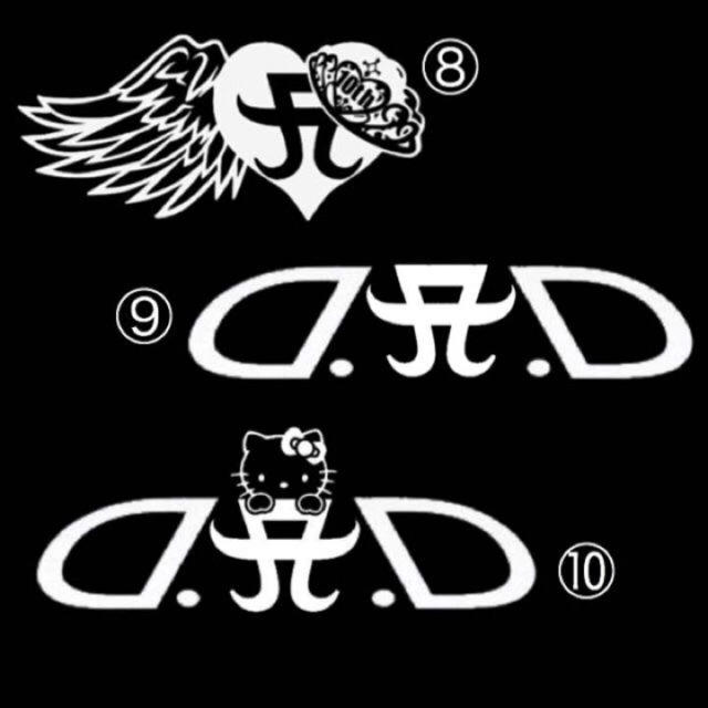 A☆lucky様専用 ayumi Hamasaki ロゴカッティングシールの通販 by t