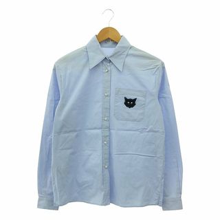 MIU MIU（シャツ/ブラウス(長袖/七分) ・ ブルー・ネイビー/青色系）の