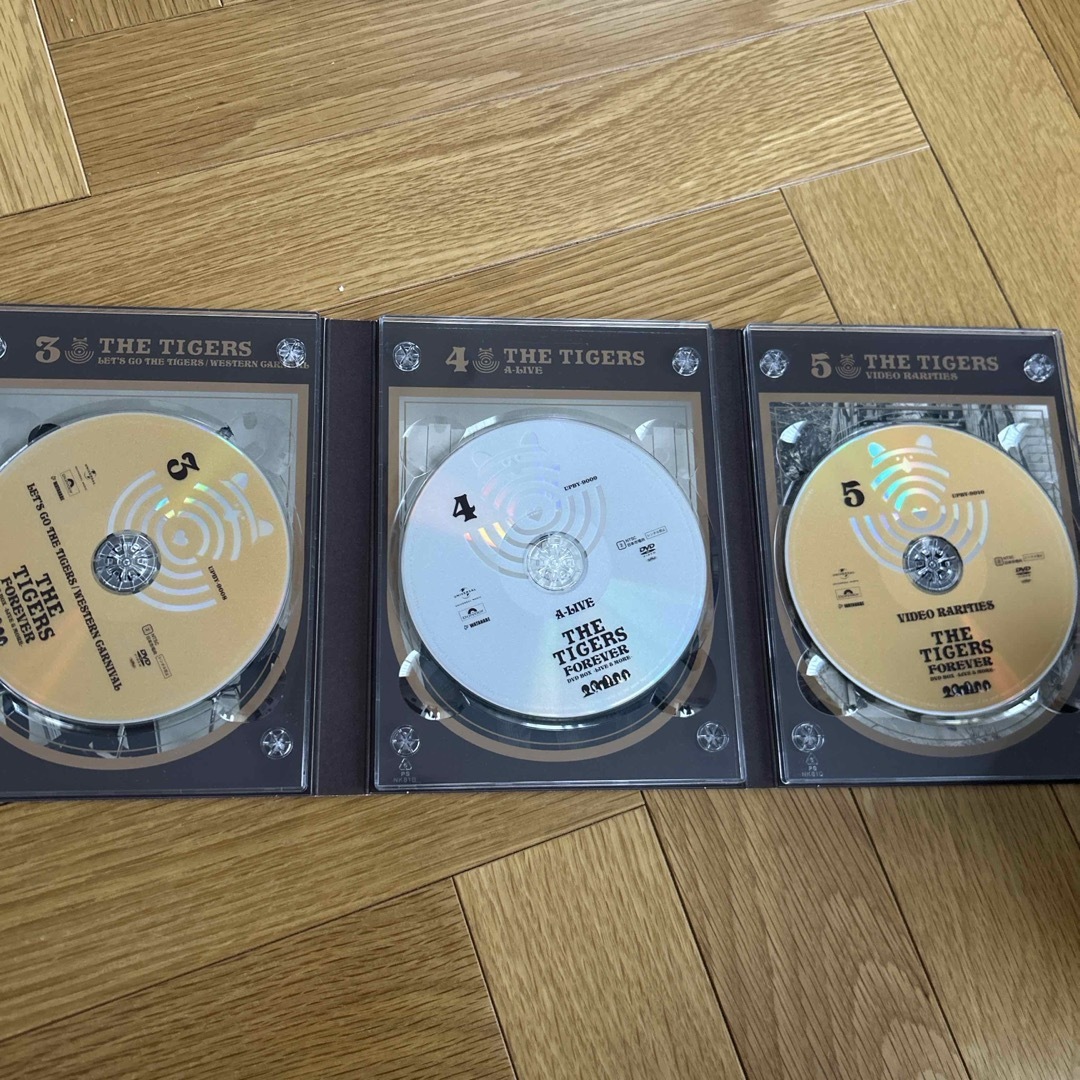 THE TIGERS ザ・タイガース DVD-BOX FOREVER 5枚組