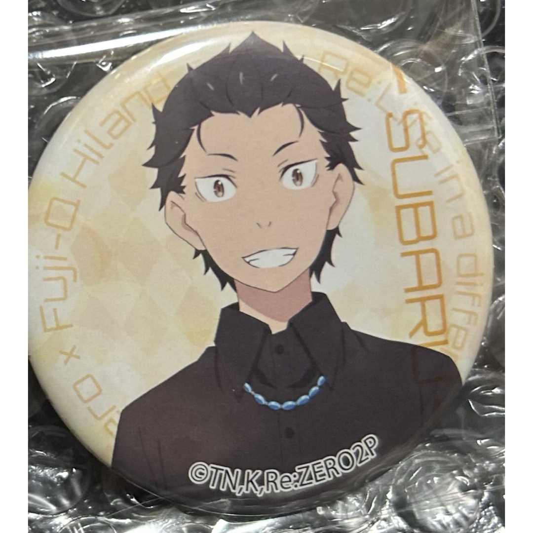 リゼロ ナツキスバル 缶バッジ 富士急ハイランド コラボの通販 by 四葉