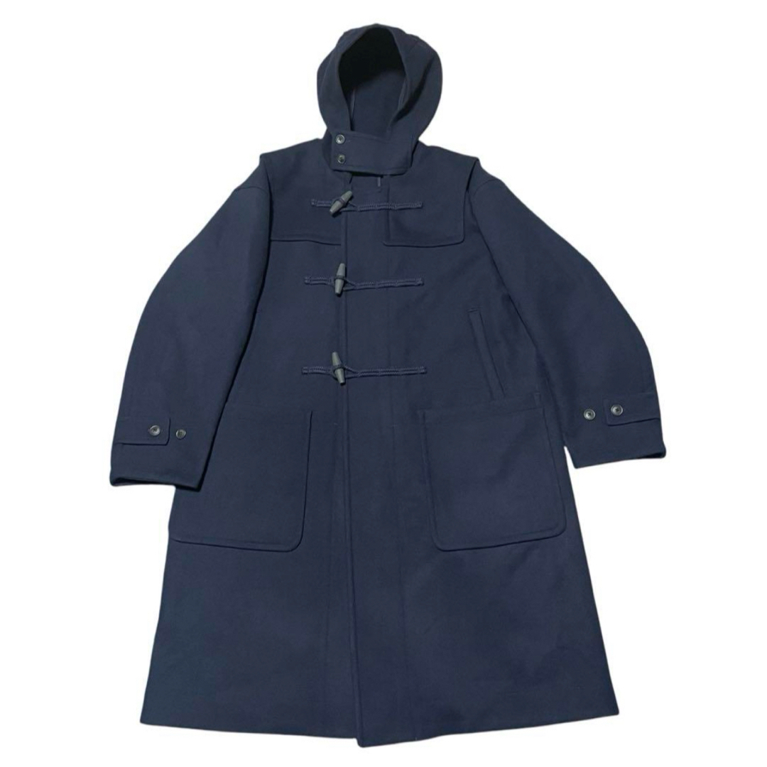 UNIQLO - 極美品 ユニクロ プラスJ ダッフルコート ネイビー Lの通販