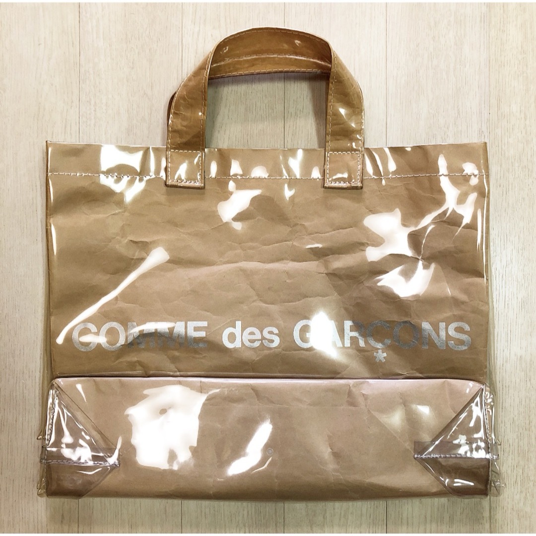 COMME des GARCONS - 希少 コムデギャルソン PCVロゴバッグ 青山バッグ