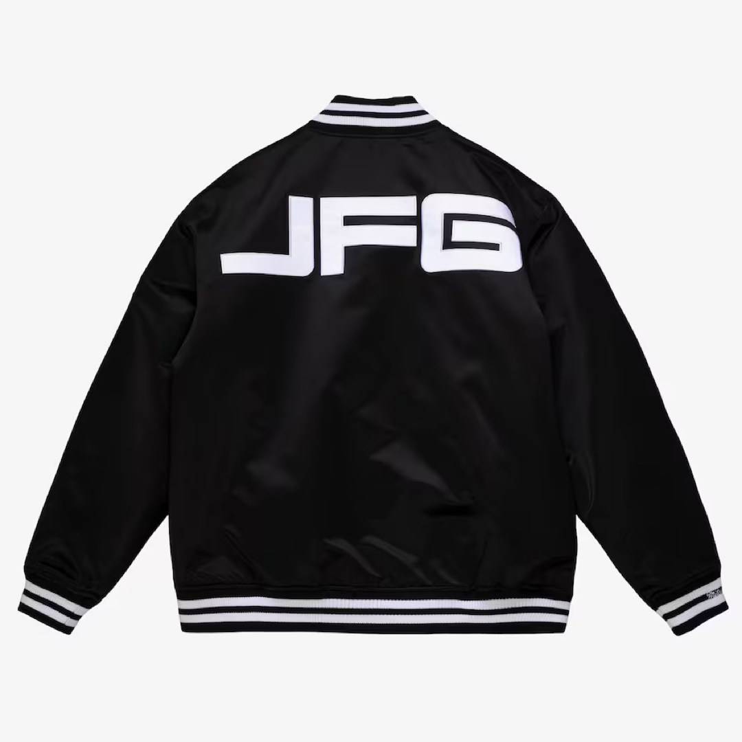 Mitchell & Ness - JFG サテンスタジャン ホワイトソックス Lサイズの