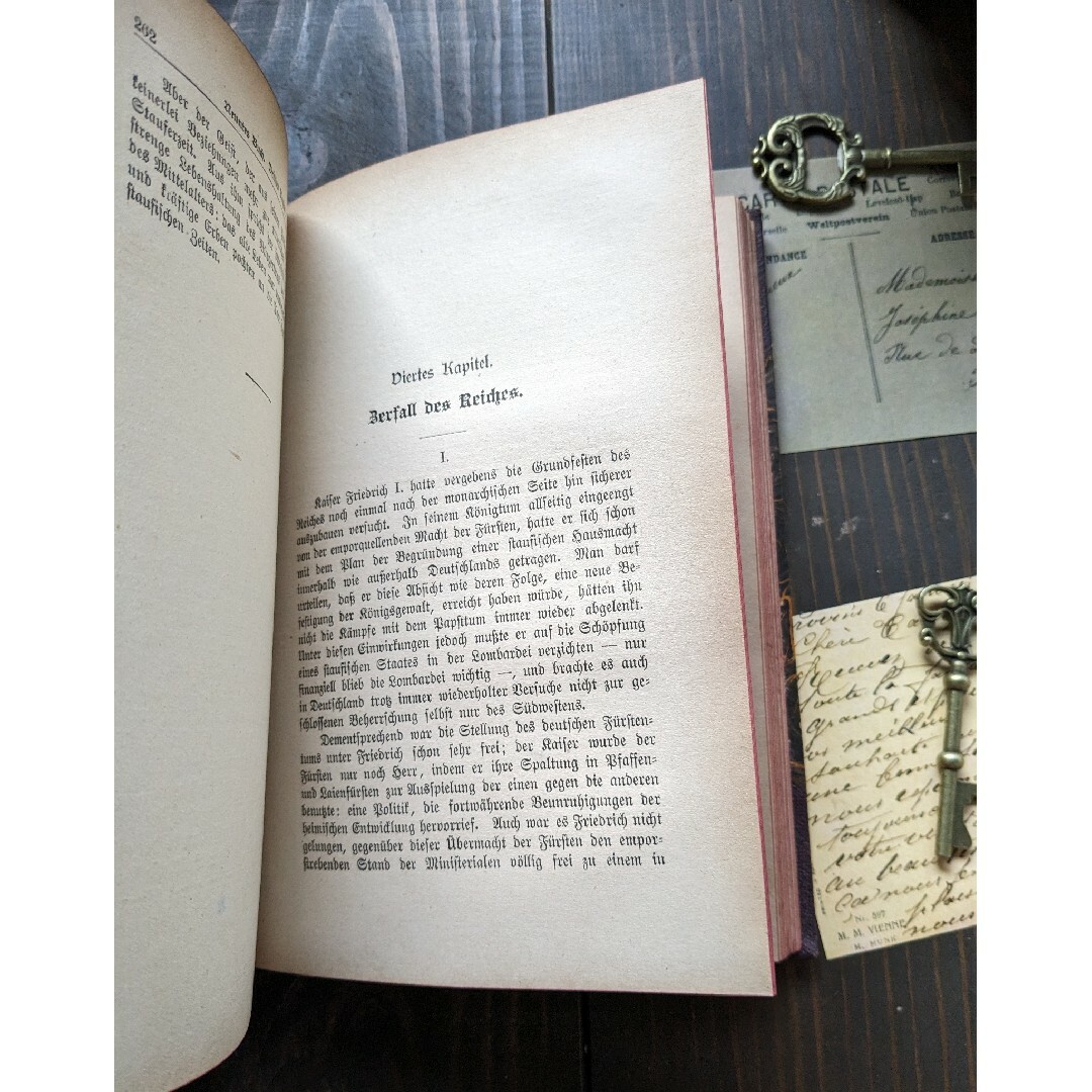 1920年 重厚感あふれる♪アンティーク本4冊セット ヨーロッパ調