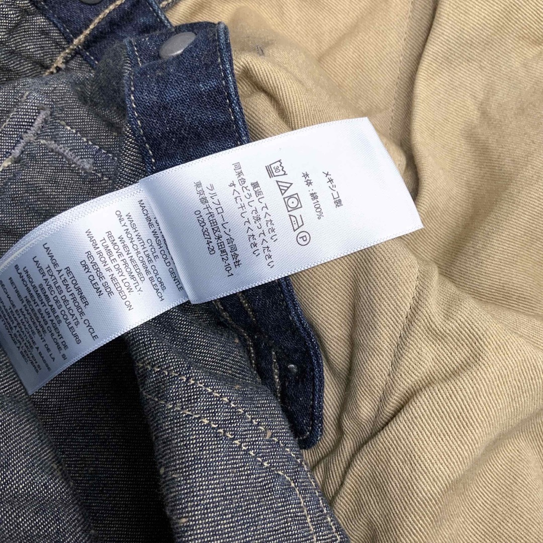 RRL - 24FW 新品 RRL デニム カーゴ オーバーオール ダブルアールエル