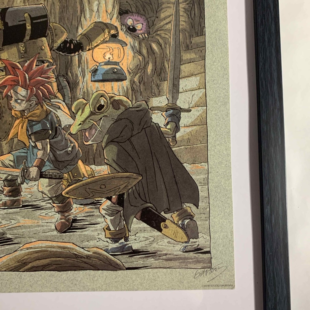 鳥山明の世界展 クロノトリガー 複製原画 ポスター B4 Eの封筒 鳥山明