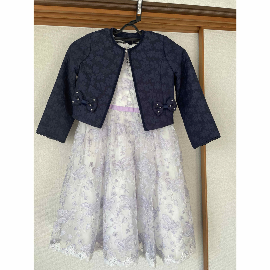 mezzo piano - 大幅値下げ！メゾピアノ130 ワンピースとボレロのセット