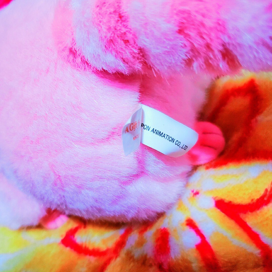 希少 セキグチ あらいぐまラスカル ぬいぐるみ ラスカル 桜色 ピンク