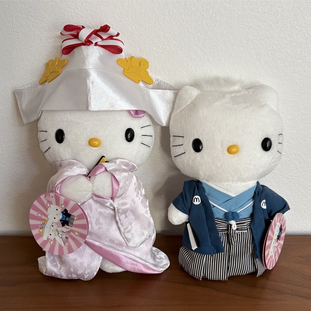 サンリオ - 【レア】マクドナルド限定 ハローキティぬいぐるみ 和装の