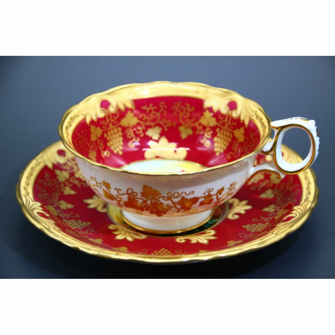 レア ウェッジウッド ARTHUR HOLLAND氏サイン アンティーク トリオ