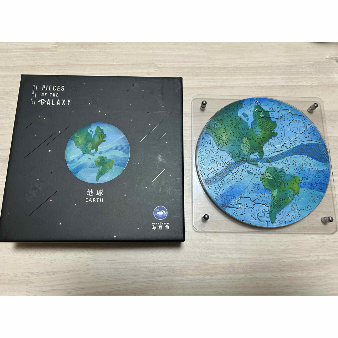 ジグソーパズル】Relajant 惑星パズル 地球の通販 by ふき's shop｜ラクマ