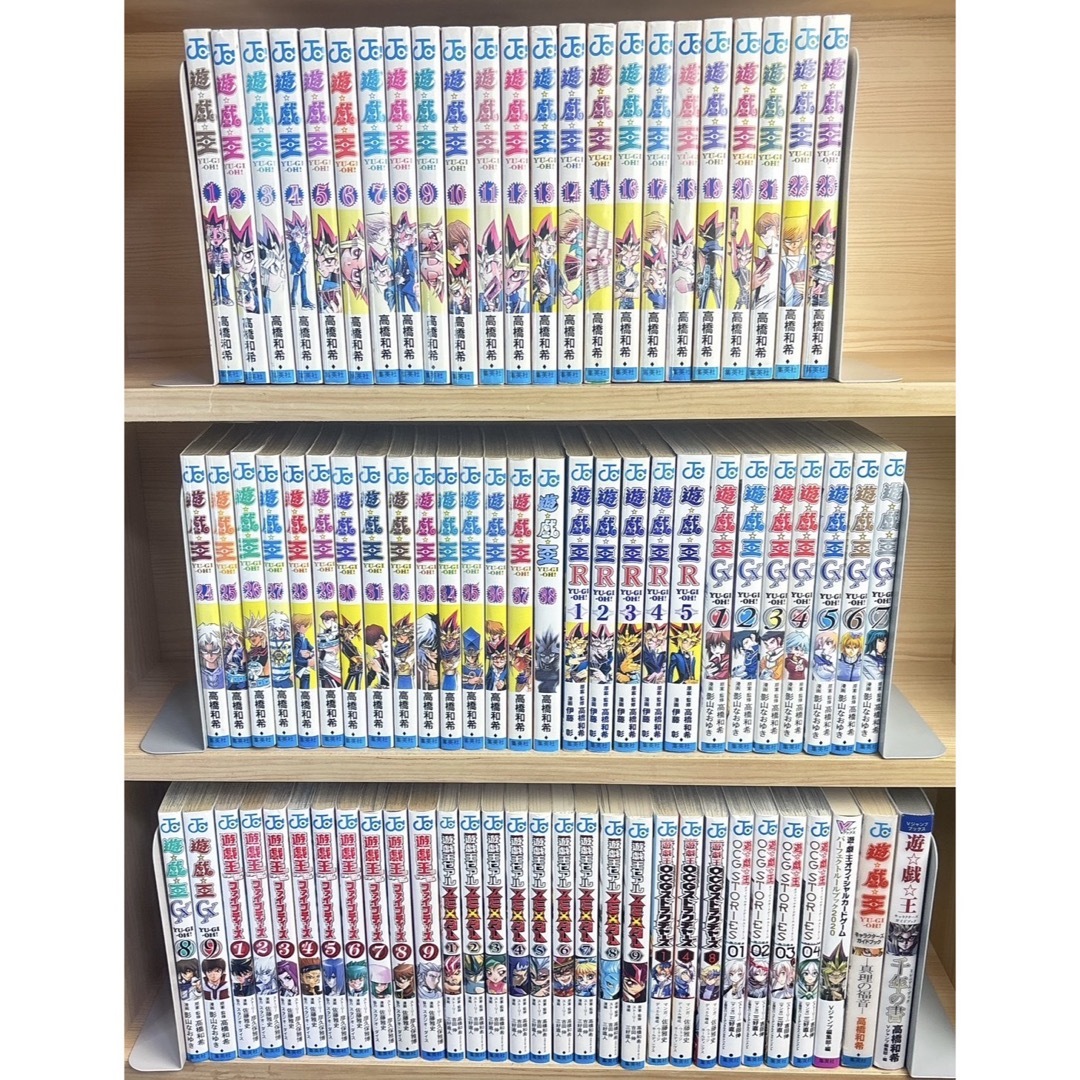 遊戯王 遊☆戯☆王 全巻 全38巻 ほぼ初版 希少品 関連本