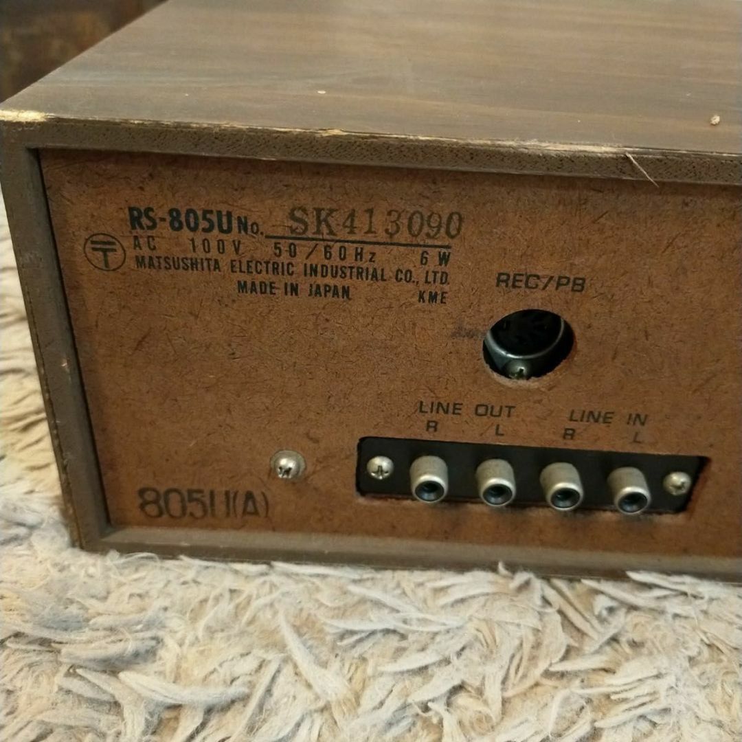 8トラック NATIONAL STEREO RECORD RS-805Uの通販 by hide's shop｜ラクマ