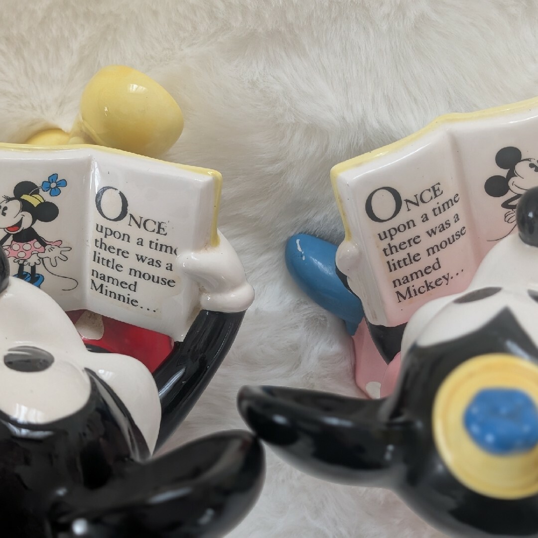 Disney - 東京デイズニーランド限定 本を読むミッキー ミニー