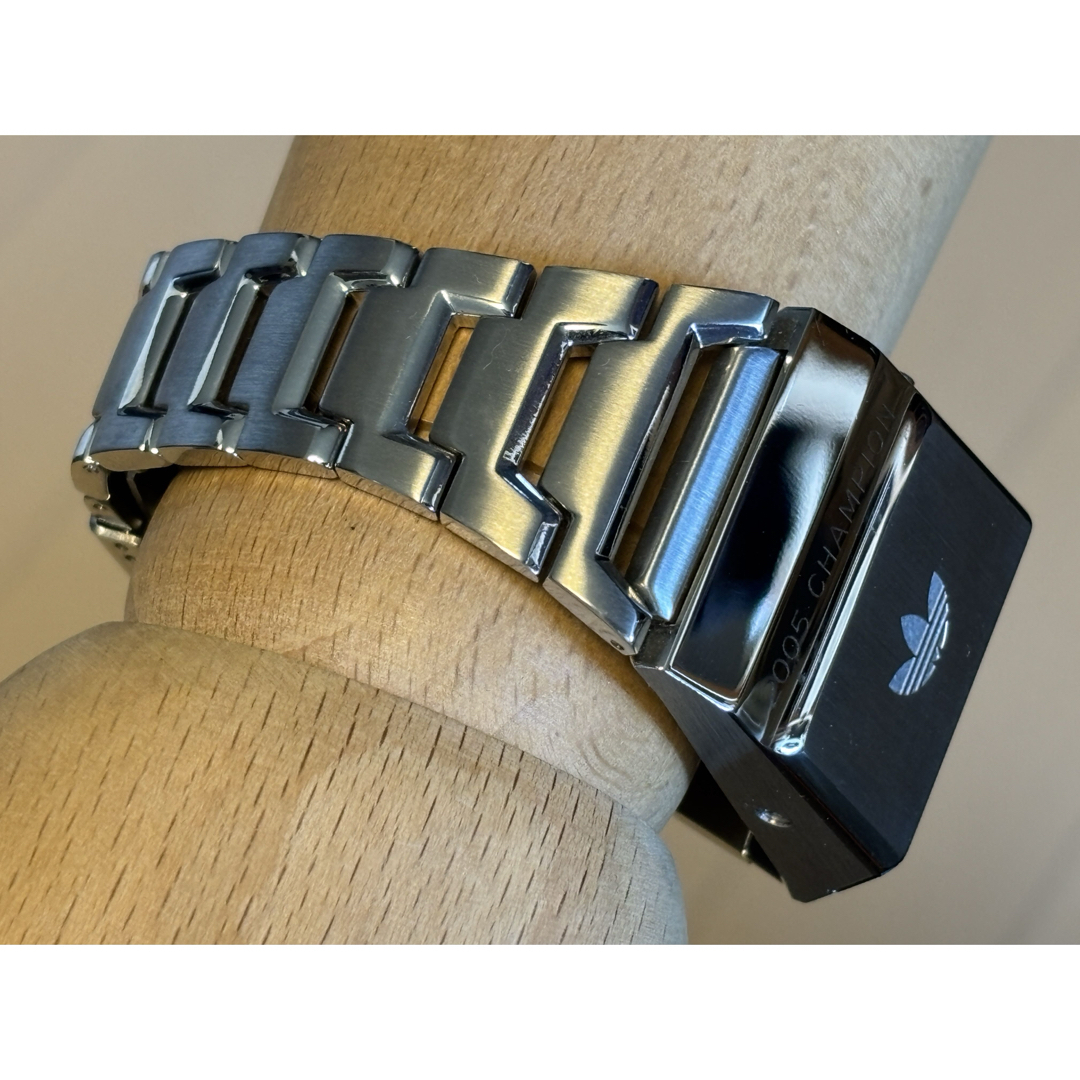 adidas - adidas/時計/60's/トレフォイル/LED/ビンテージ/箱付/美品