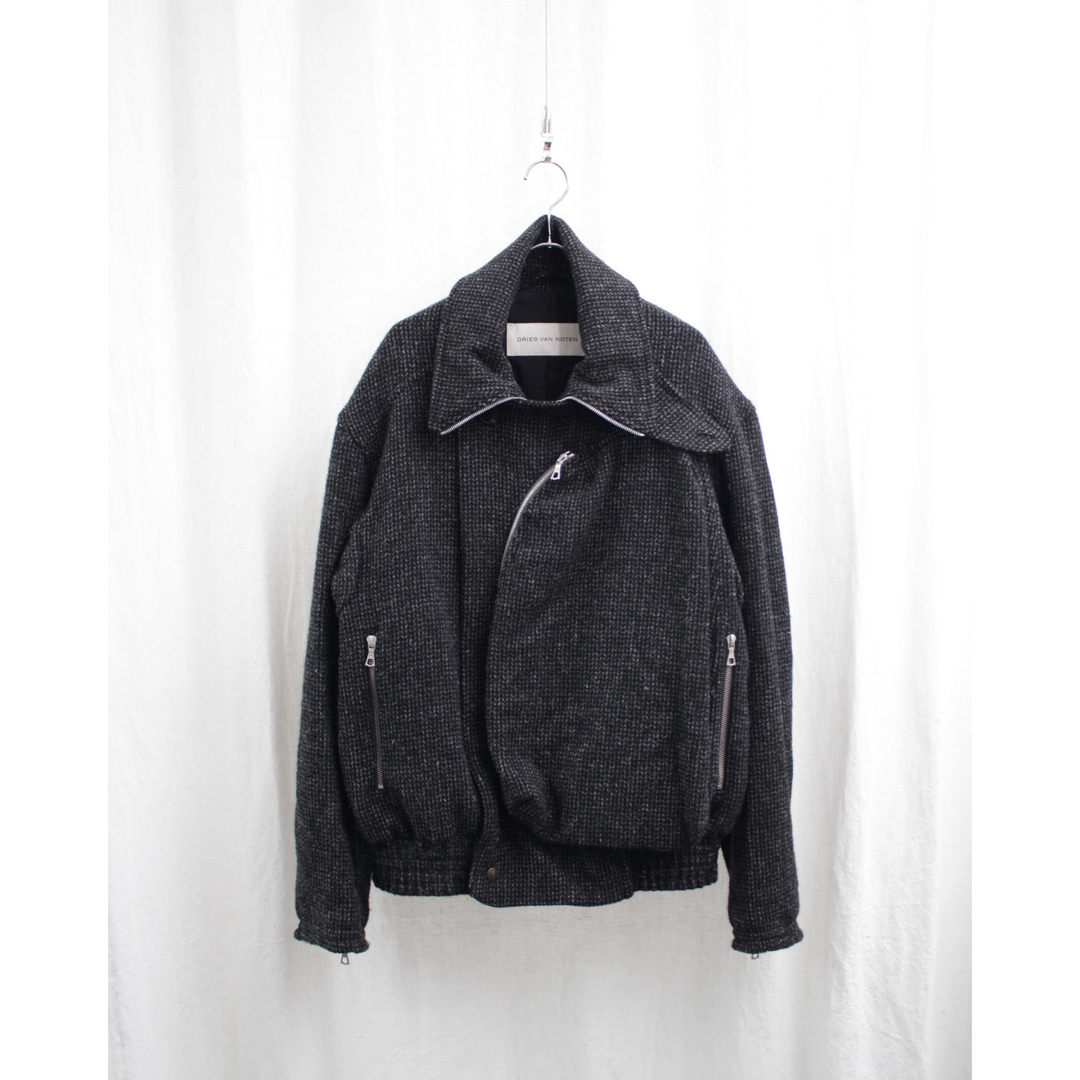 dries van noten 24aw tweed viller jacketの通販 by ftb's shop｜ラクマ