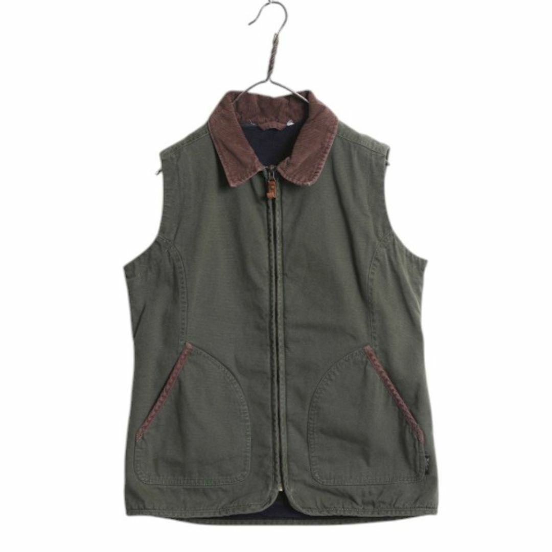 WOOLRICH - ウールリッチ フルジップ ダック ベスト レディース M