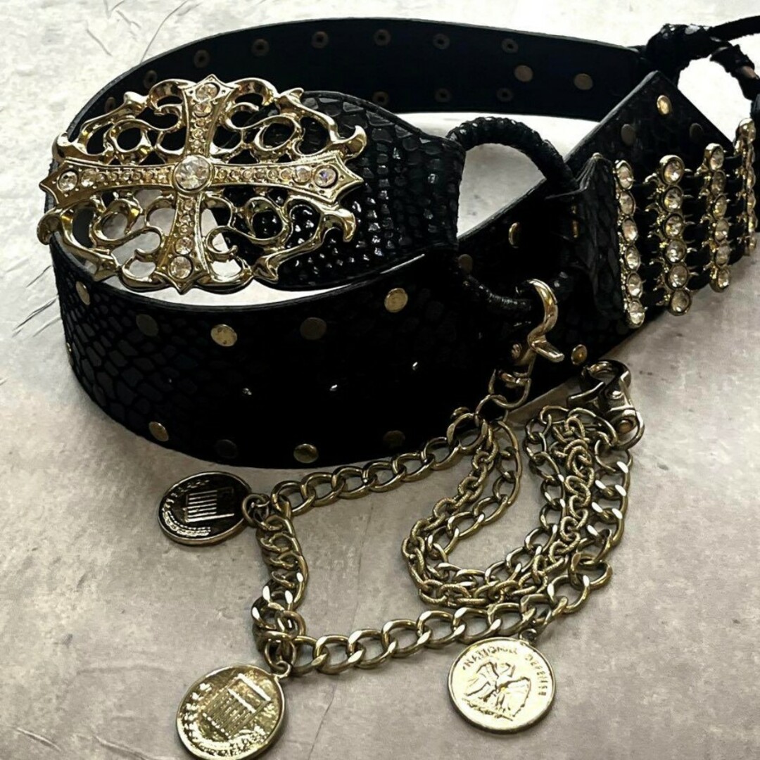 Y2K】【Y3K】d.i.a レッグウォーマー チェーン ギャル 平成 d.i.a.