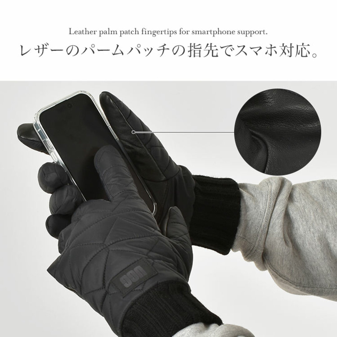 UGG - UGG グローブ 手袋 おしゃれ メンズ ブランド スマホ対応 防寒
