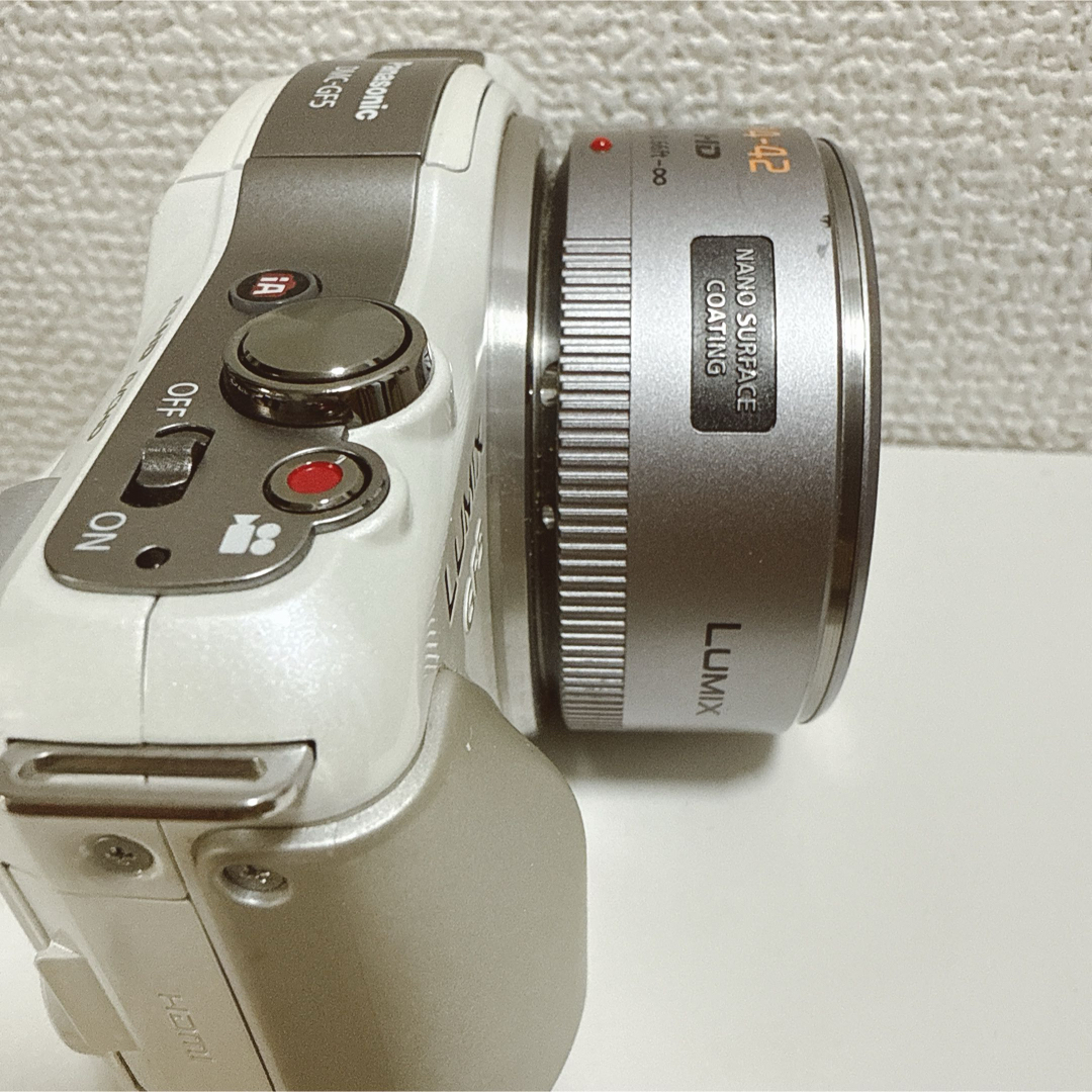 Panasonic - LUMIX GF5 ミラーレスカメラ 14-42mmレンズ付きの通販 by