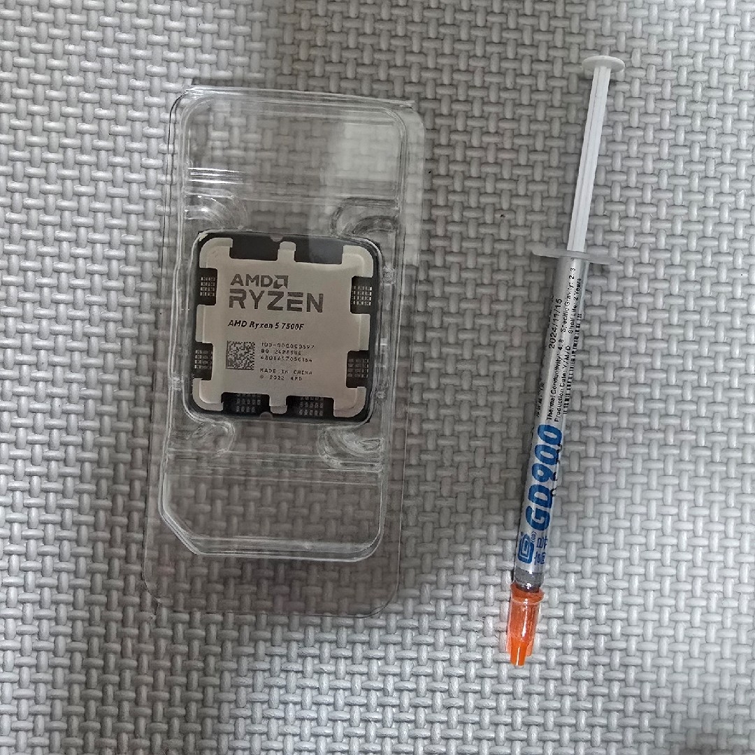 AMD - 【未使用/未開封】AMD Ryzen 5 7500F（バルク）おまけ付きの通販