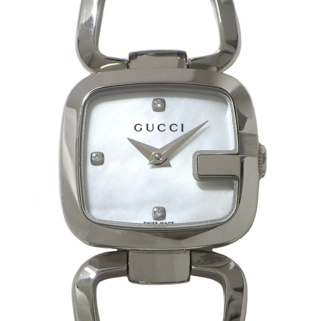GUCCI - グッチ GUCCI 腕時計 Gコレクション 125.5 3ポイント ダイヤ