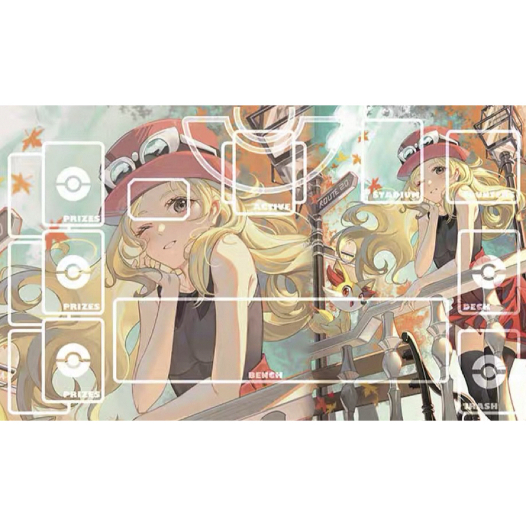 ポケモン - ポケモンカードゲーム ラバープレイマット セレナの通販 by