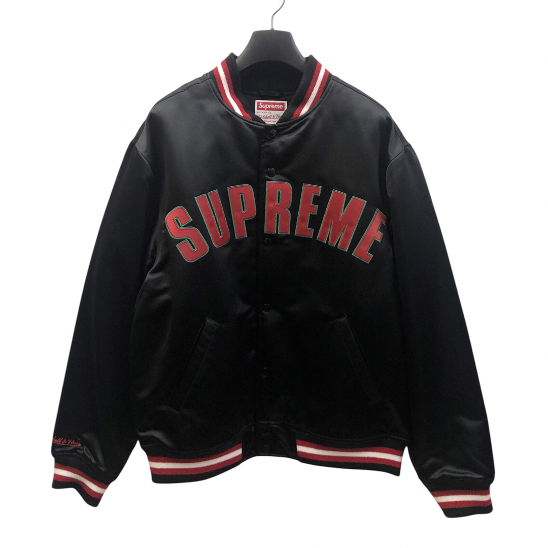 Supreme - Mitchell & Ness Satin Varsity Jacketの通販 by neko's