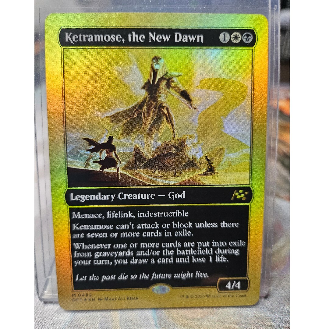 新たなる夜明け、ケトラモーズ foil 1枚 日本語】【Foil】新たな夜明け