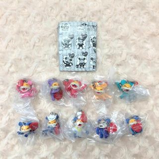 ニャンちゅうワールド放送局 LOVEカラフルマスコット 全10種の通販 by