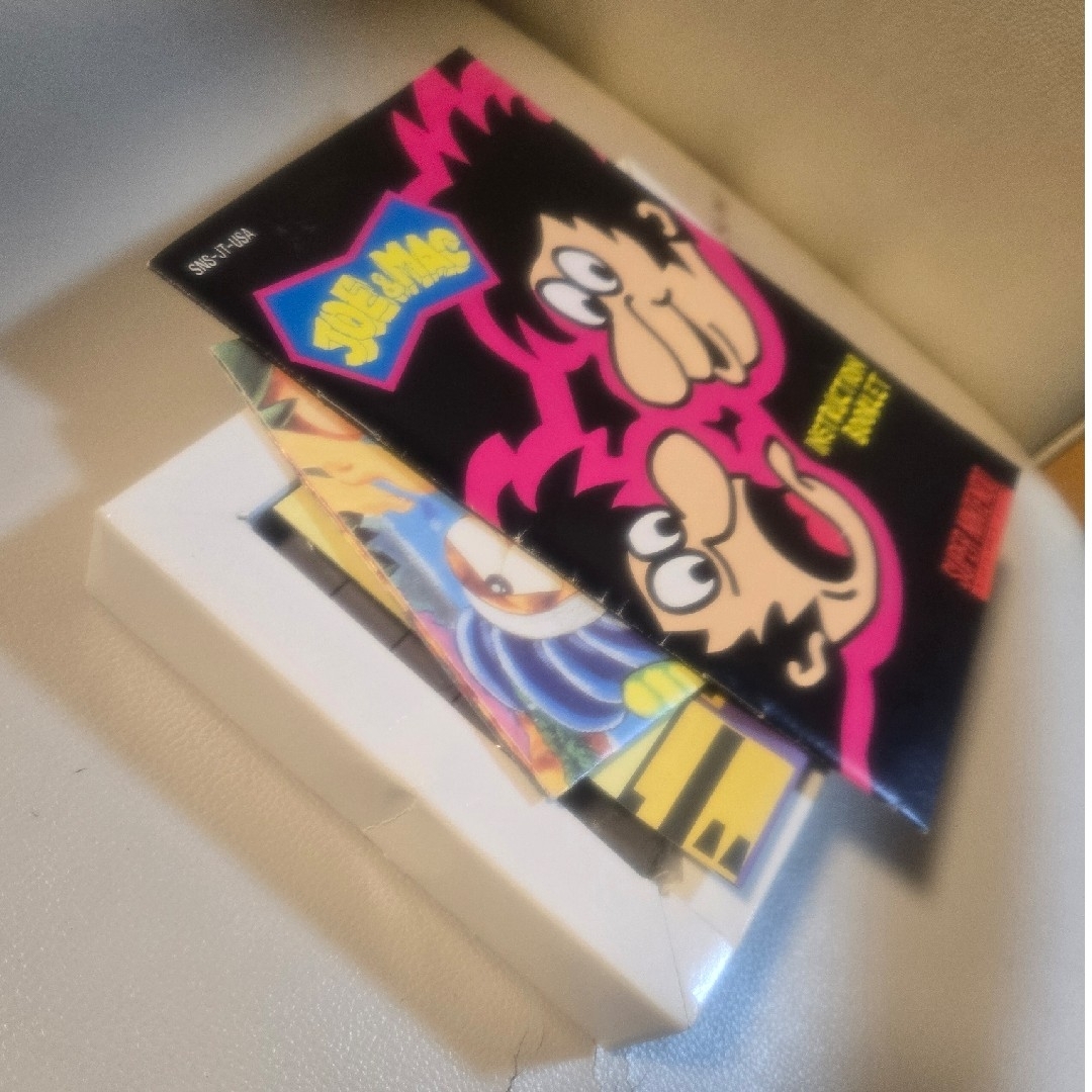 Nintendo snes joe&mac北米版 スーパーファミコン