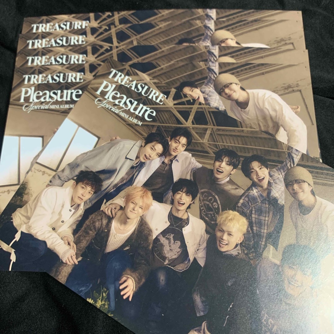 TREASURE PLEASURE 未使用シリアル ポストカード 【公式通販】