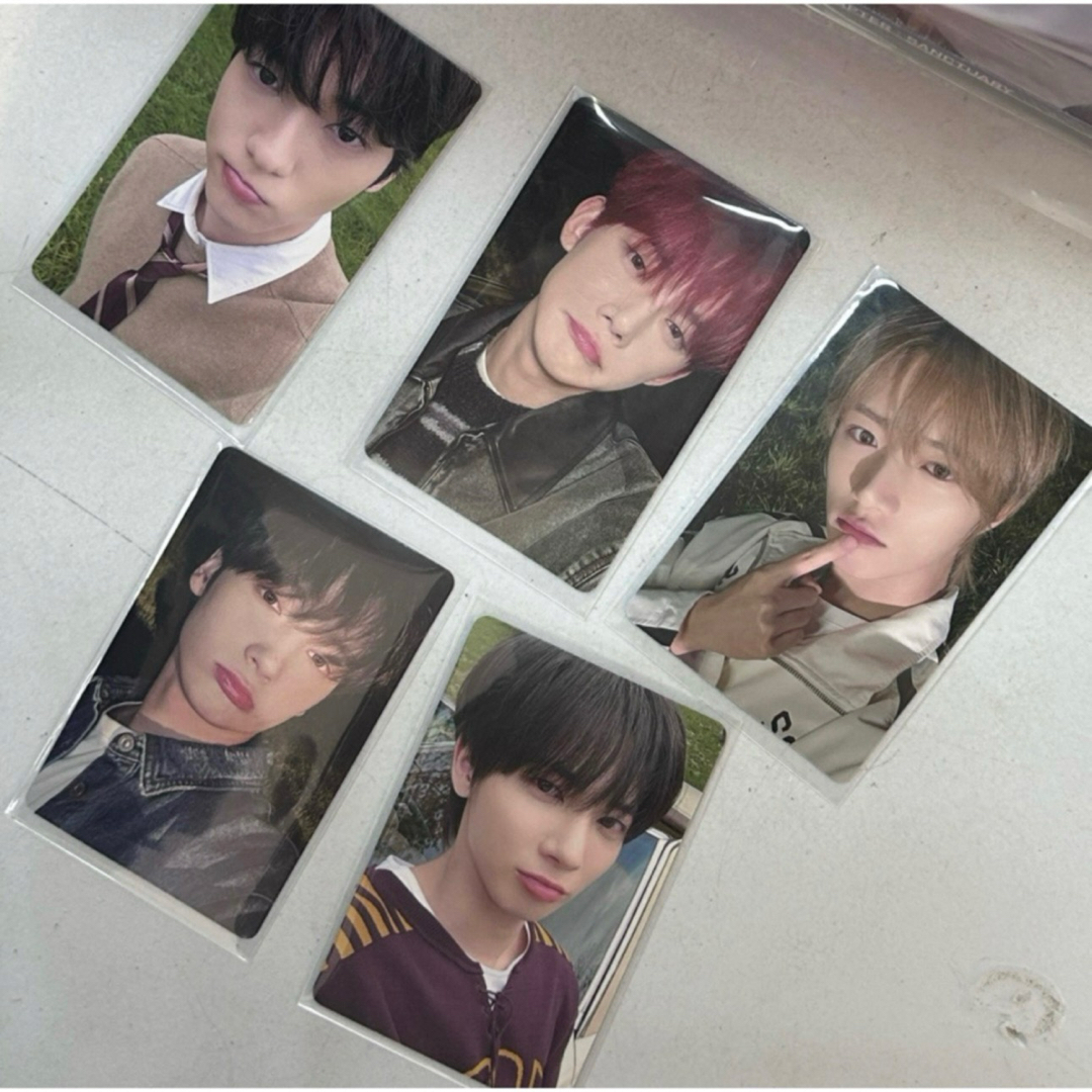 TOMORROW X TOGETHER - TXT idoustage 中華限定 特典トレカ 5枚コンプ