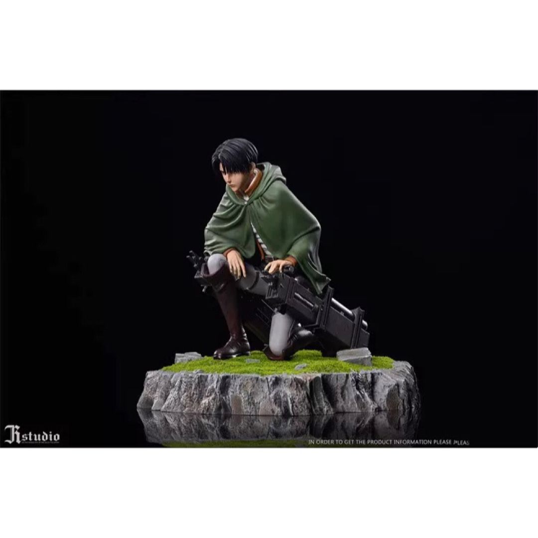 エルヴィン·スミ リヴァイ 進撃の巨人 フィギュア ガレージキットの