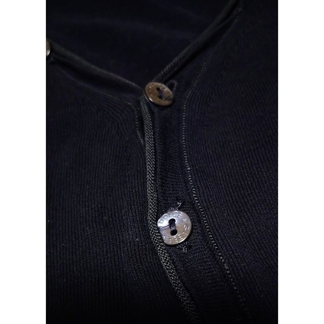 ドルガバ ヘンリーネックニット 46 シルク カシミア Dolce &