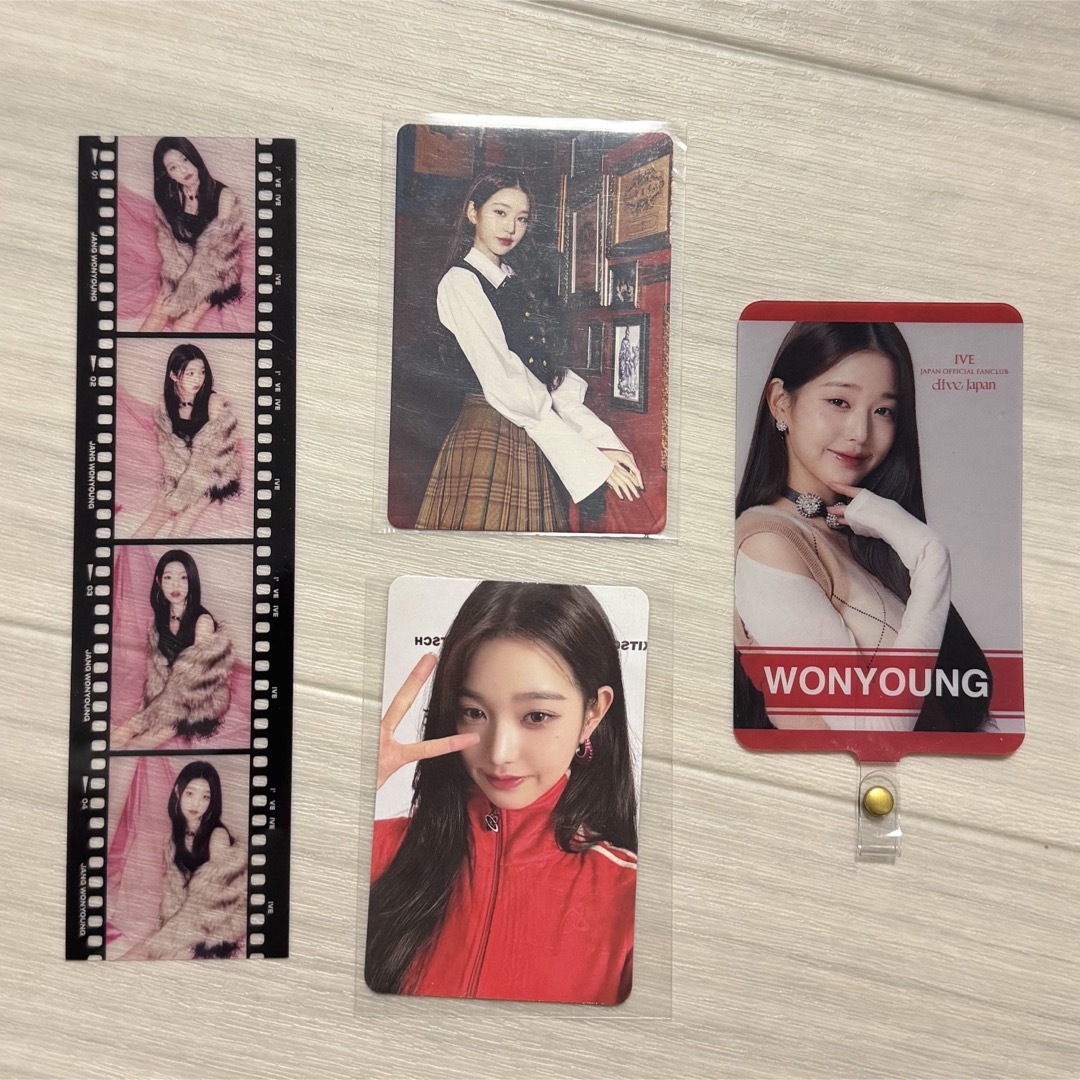 IVE ウォニョン フォンタブ 抽選 トレカ アザーカット 会場限定 IVE