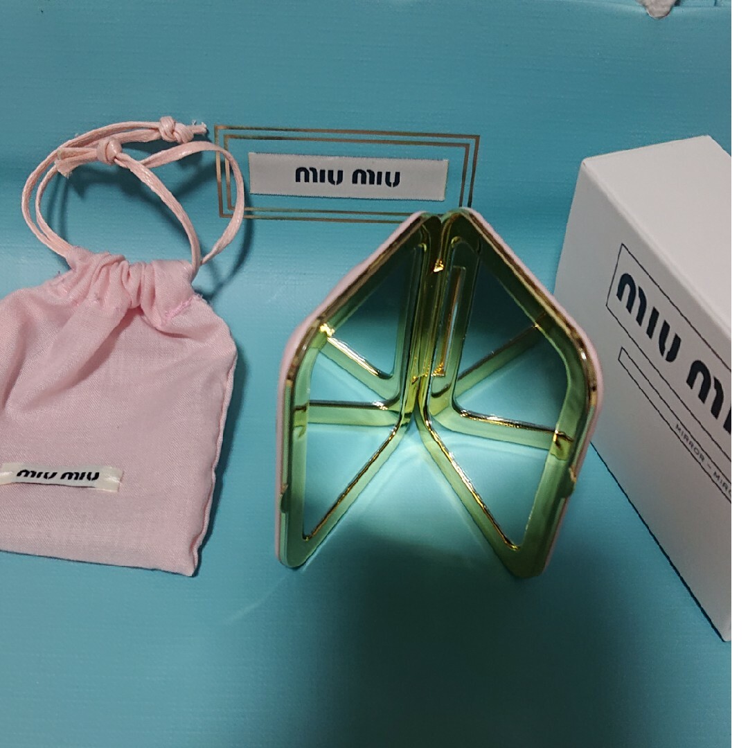 MIU MIU - 【新品】miumiu ピンク ミラー 非売品の通販 by 018's shop