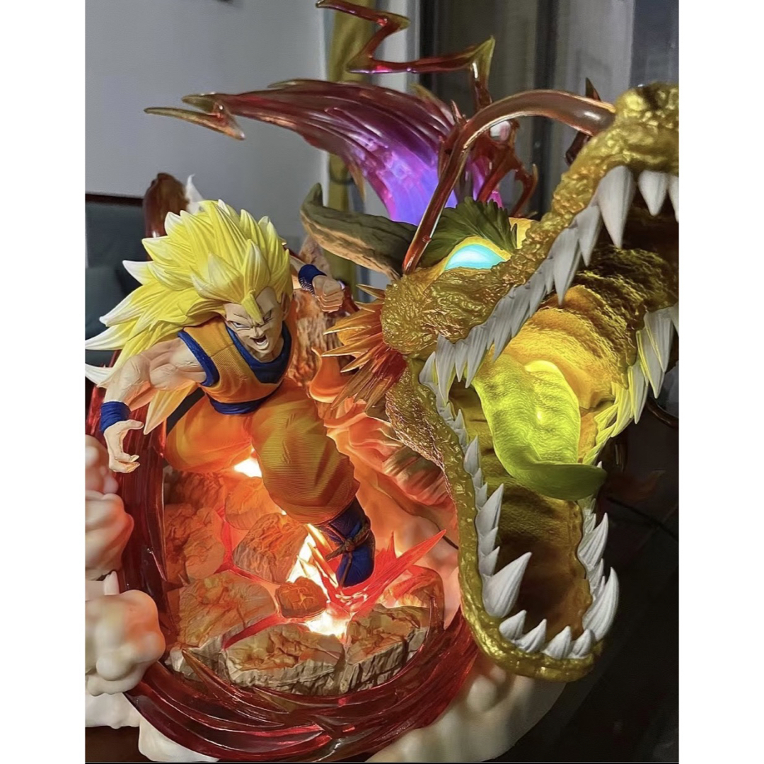 ドラゴンボール 孫悟空 龍拳 フィギュア PVC製品 ガレージキットの通販