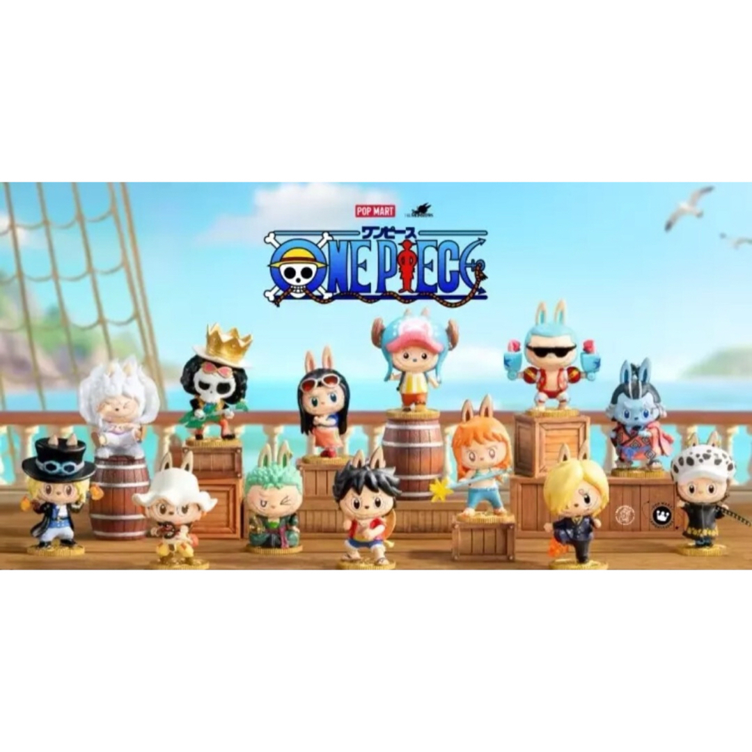 POP MART】labubu x ONE PIECEラブブ&ワンピースコラボの通販 by