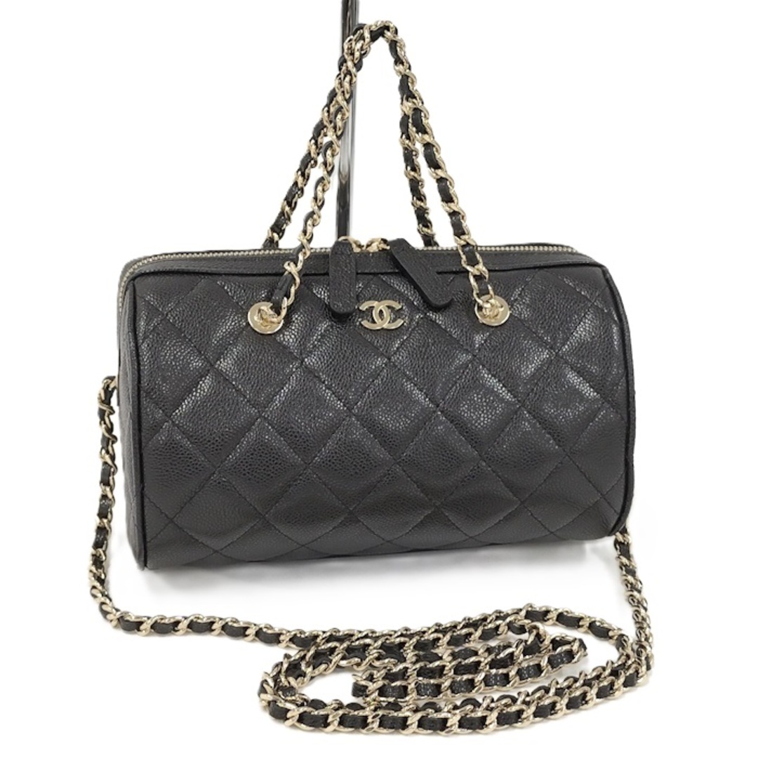 CHANEL - CHANEL 2wayチェーンショルダーバッグ キャビアスキン