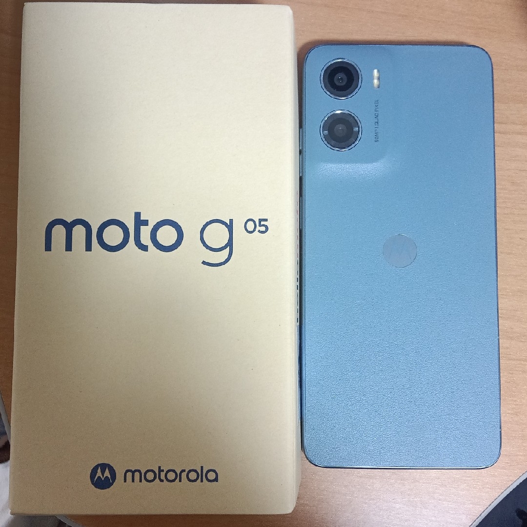 Motorola Motog05 ミスティーブルー 本体 楽天市場】moto g05 ミスティ