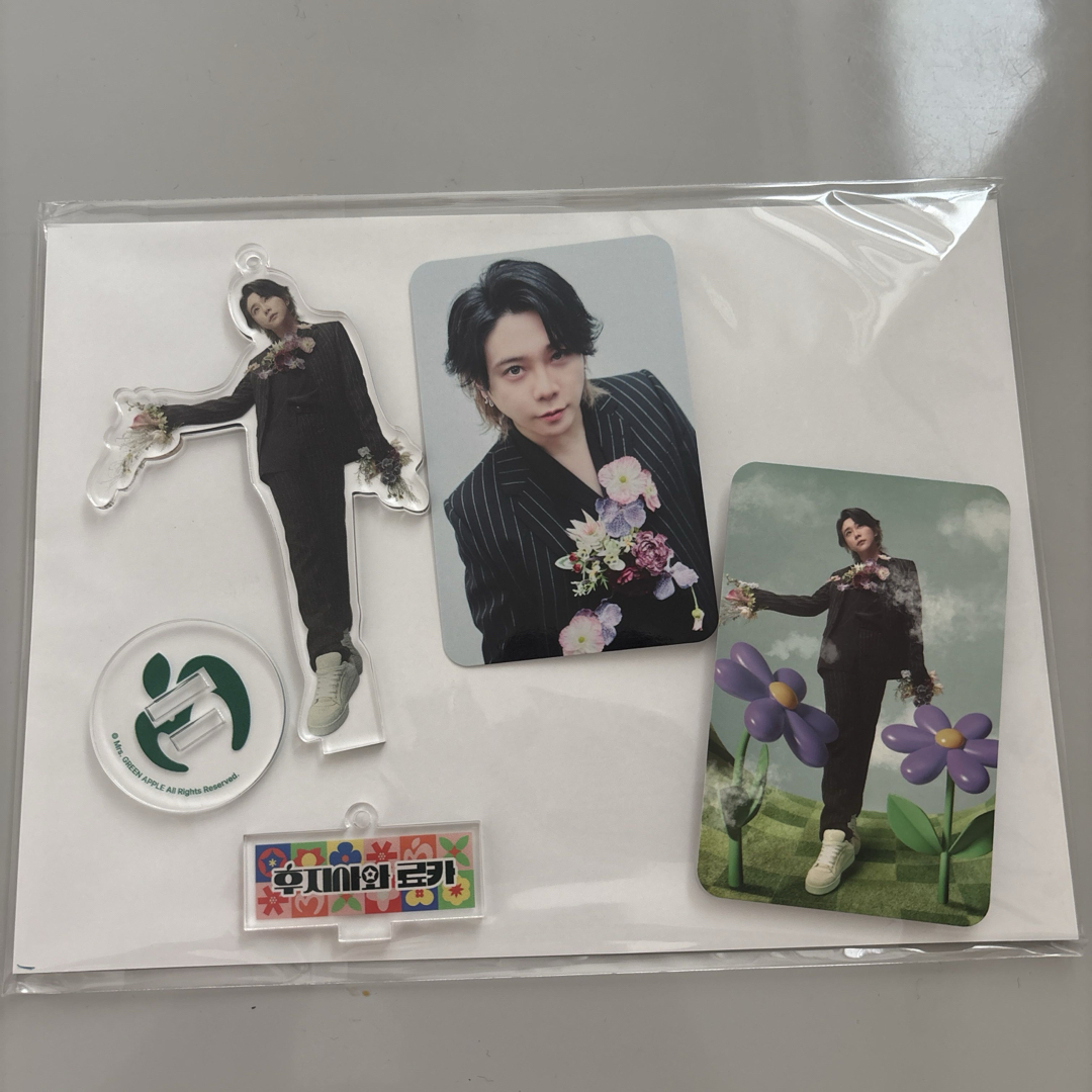 Mrs. GREEN APPLE 大森元貴 アクスタ ソウルコンの通販 by 受取評価