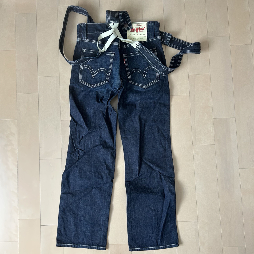 Levi's - Levi's NW703 0001 リーバイス サスペンダー ルーズ