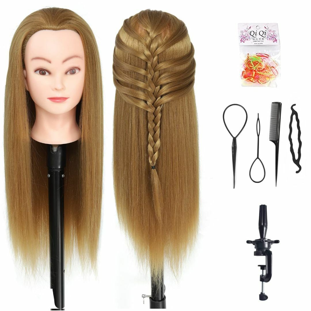 カットレッスン用ウィッグ FC108N 3体セット カットレッスン用ウィッグ