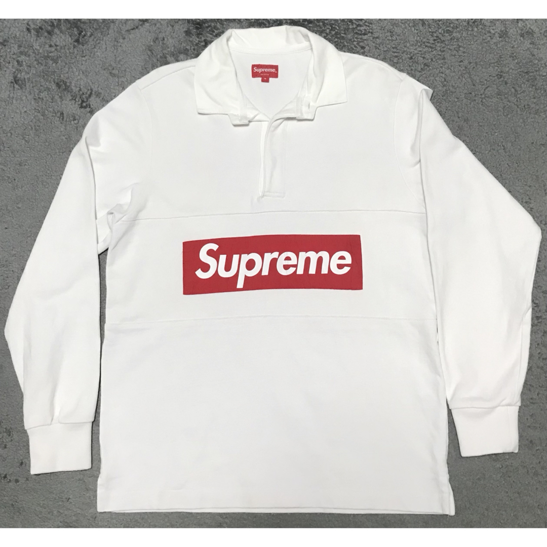 Supreme - supreme ボックスロゴ ラガーシャツの通販 by TK