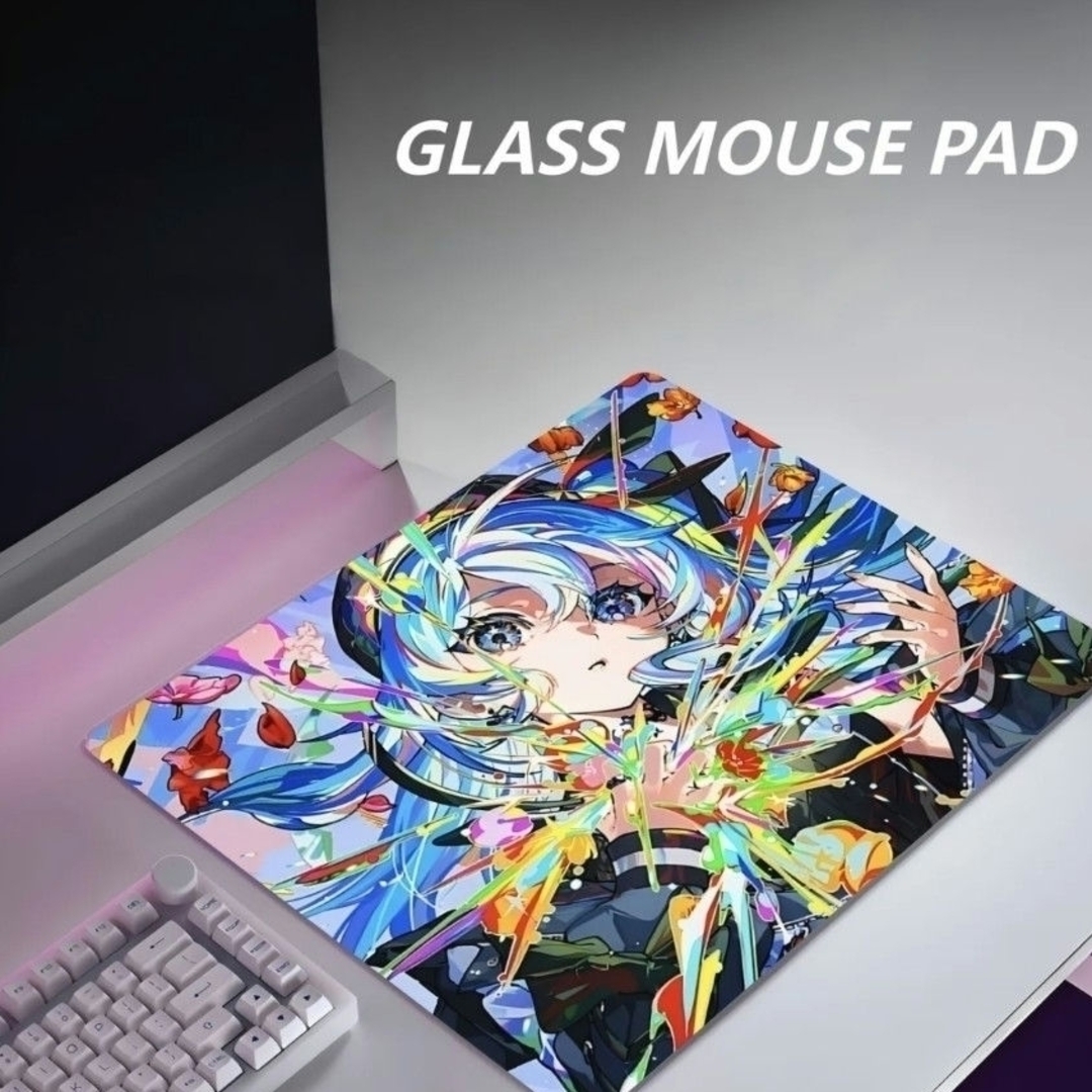 星街すいせい ガラスマウスパッド 30×25cmの通販 by シュシュJAPAN's